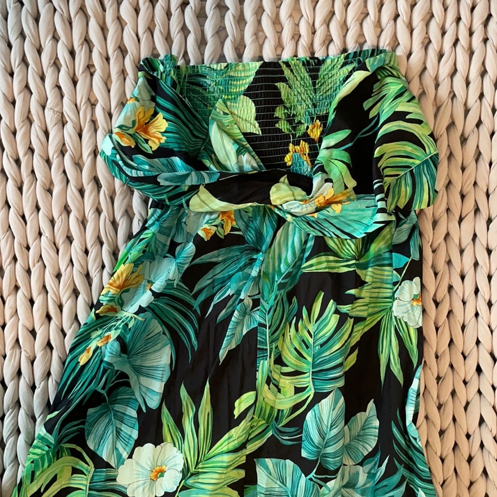 Colorful summer midi dress from Boston Proper.